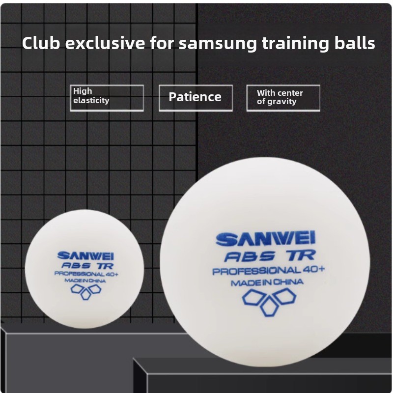 50 100 pcs Sanwei New Material - Table Tennis Olympics recension och pris