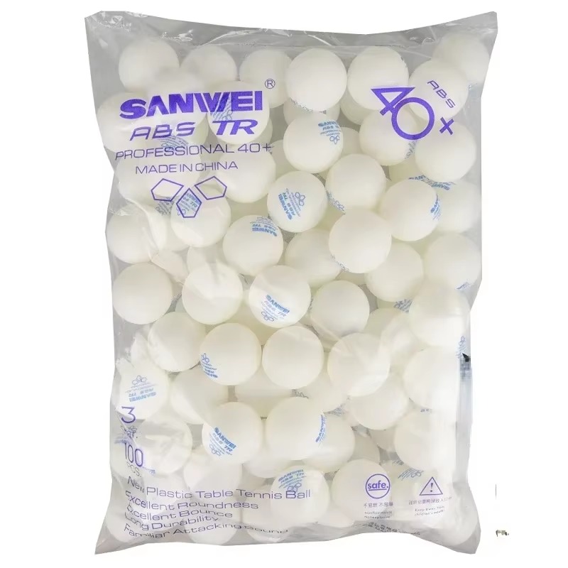 50 100 pcs Sanwei New Material - Table Tennis Olympics recension och pris